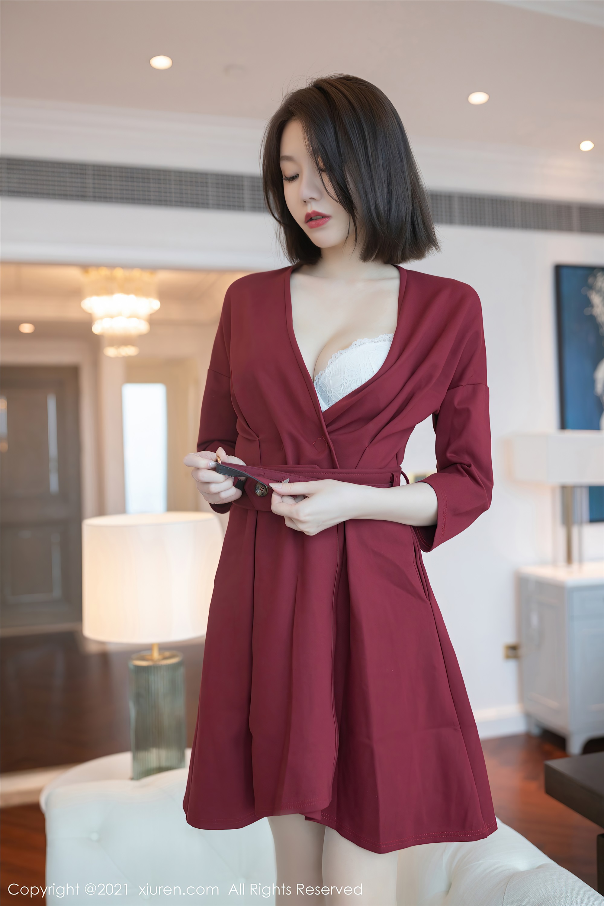 XIUREN秀人网 2021.07.14 No.3668 安然Maleah